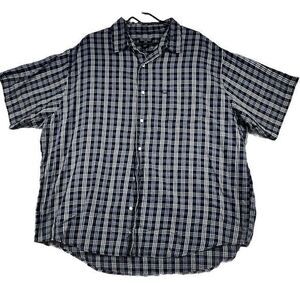 Polo Jeans Co. RALPH LAUREN Multicolor Plaid Oxford short Sleeve  Shirt 2XL‎